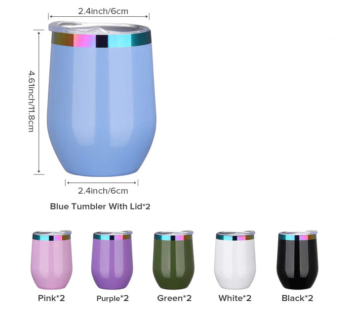 12oz Iridescent Tumbler