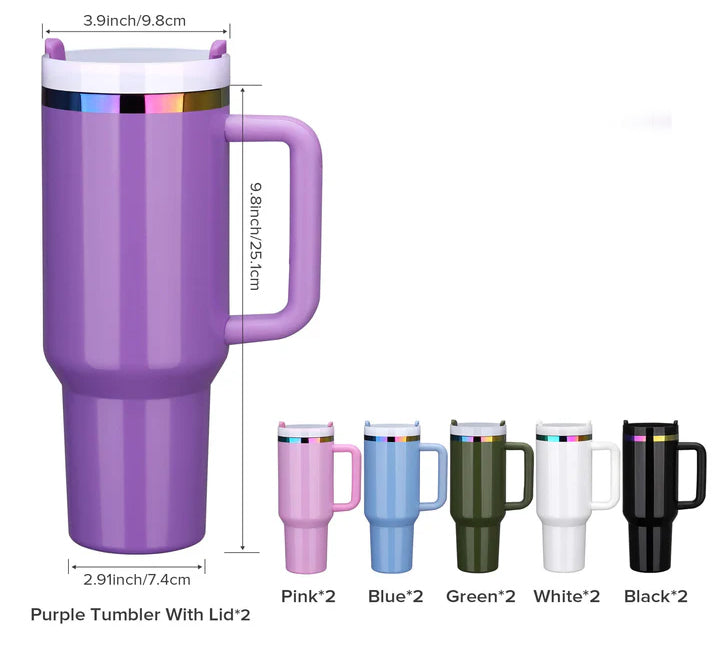 40oz Iridescent Tumbler