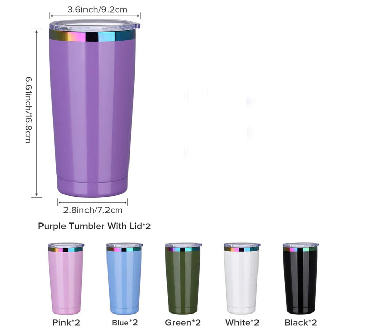 20oz Iridescent Tumbler