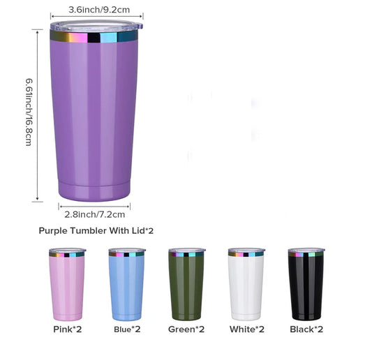 20oz Iridescent Tumbler