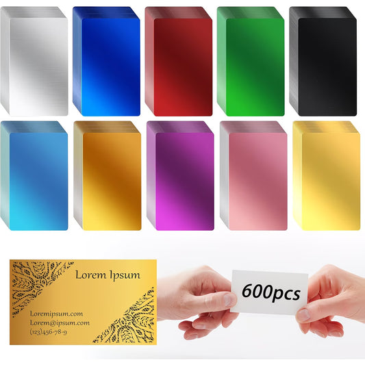 Aluminum Business Cards