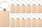 Wooden Keyring x12